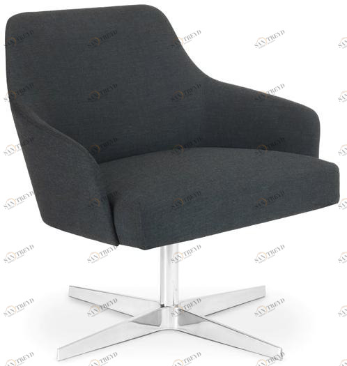 Crassevig Мягкое поворотное кресло с 4 спицами Axel sun-id-1469882