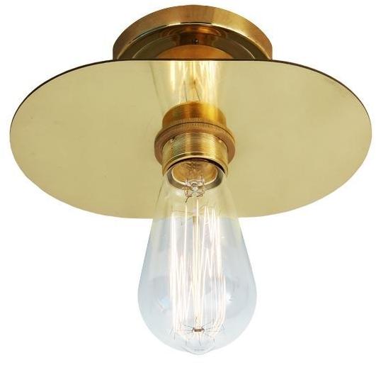 Mullan Lighting Потолочный светильник из латуни ручной работы Kigoma Mlcf42  - Вид №3