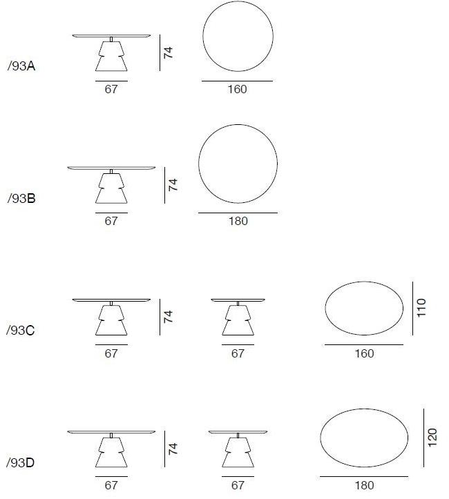 de Sede Круглый стол sun-id-1467648 - Вид №4