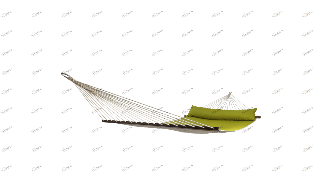 Гамак подвесной с перекладинами Family Avocado IMPEX  040322 Зеленый 