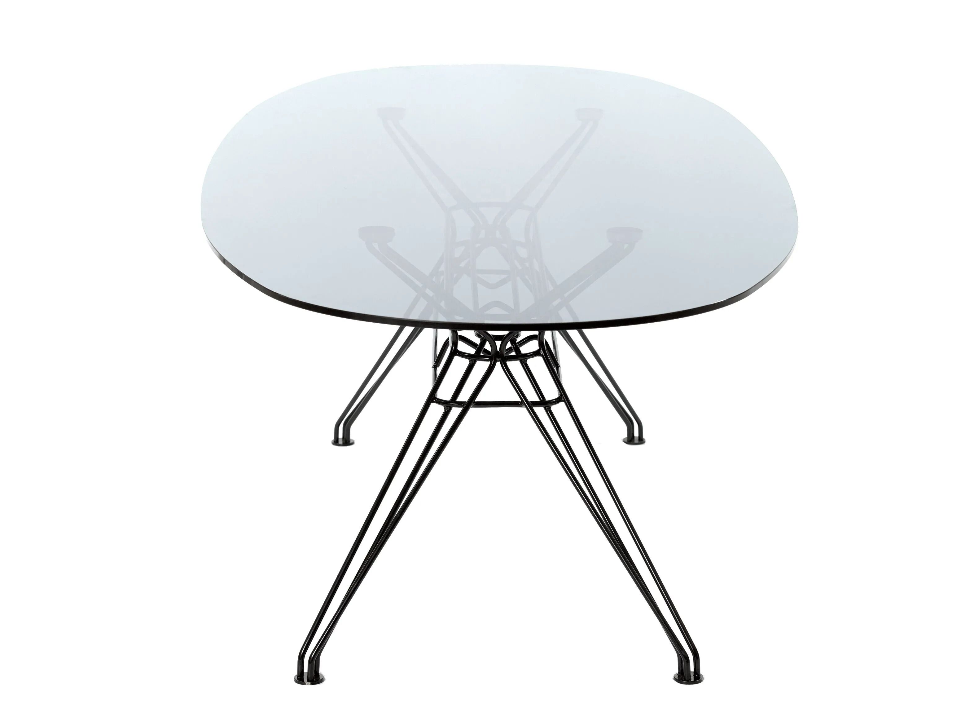 Стальной и хрустальный садовый стол Bontempi Casa SANDER ARCH-00125175