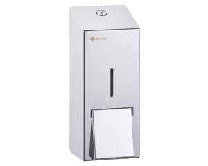 DSP406 Дозатор дезинфицирующий спрей STELLA, емкость картриджа 1000 мл, полированная сталь Merida