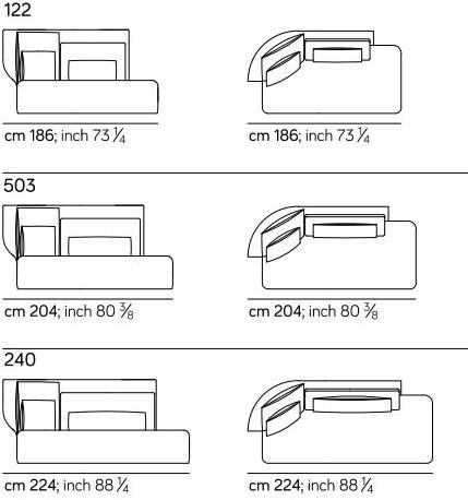 AMURA Мягкая кушетка Wazaa Am081.122 - Вид №9