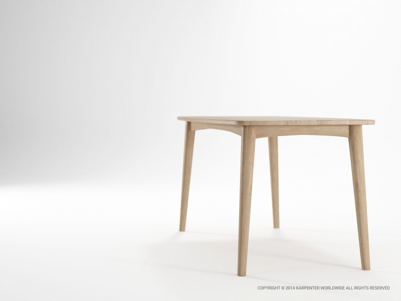 535_1066 Стол обеденный прямоугольный 160 Karpenter GRASSHOPPER - Вид №3