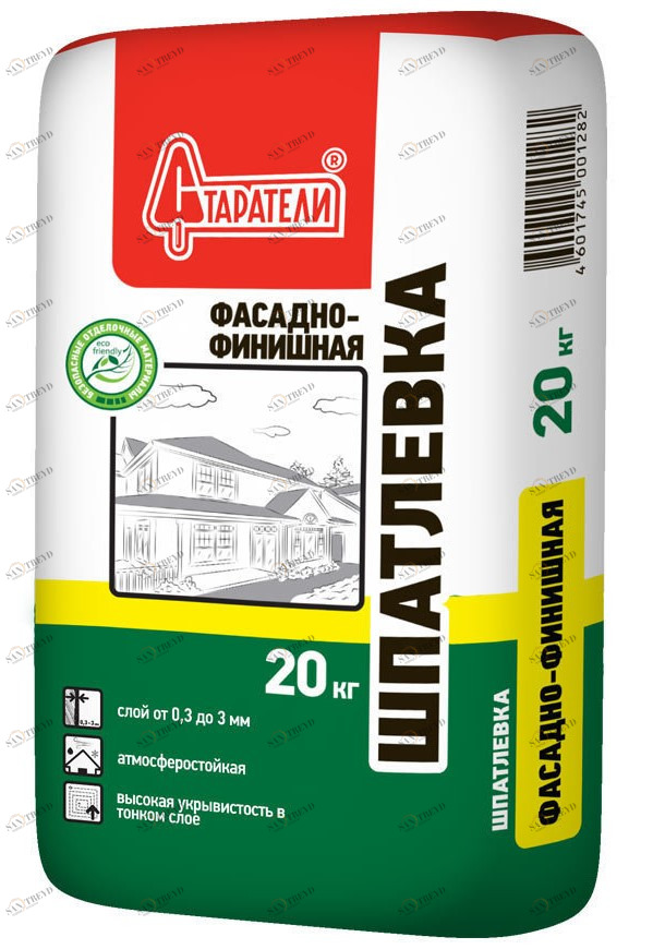 Шпатлевка Старатели фасадно-финишная 20кг 357