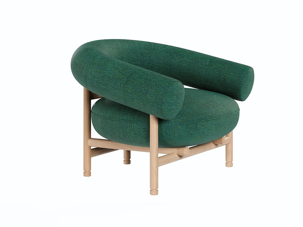 Тканевое кресло с подлокотниками Wewood LOOP ARCH-00071632 - Вид №13