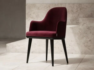 Domkapa Бархатный стул с подлокотниками