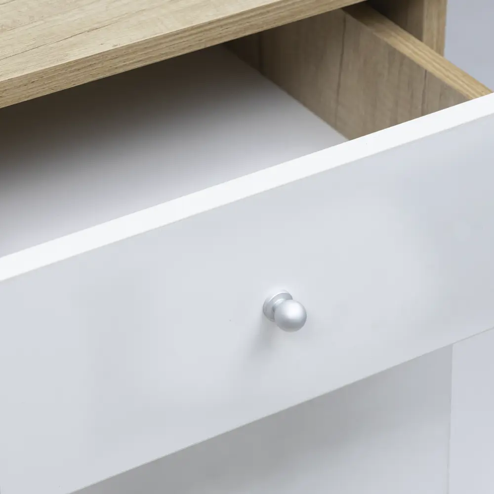 Мебельная ручка-кнопка GN35 цвет хром AKS STLM-2118470 - Вид №6