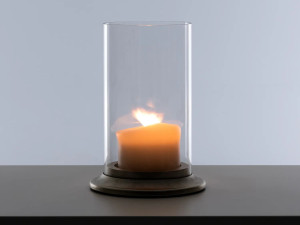 Подсвечники из бронзы и Pyrex®