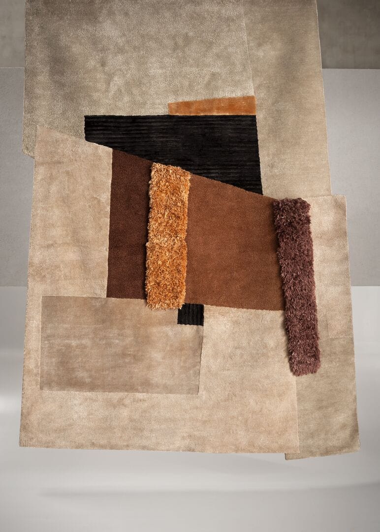 Ковер ручной работы с геометрическим рисунком Baxter Himani ARCH-00054247 - Вид №2