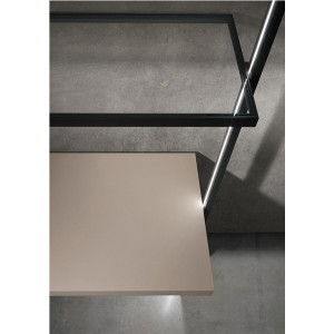 Модульный книжный шкаф с освещением