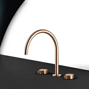 Смеситель для раковины розовое золото TOOX Radomonte TXQ25R