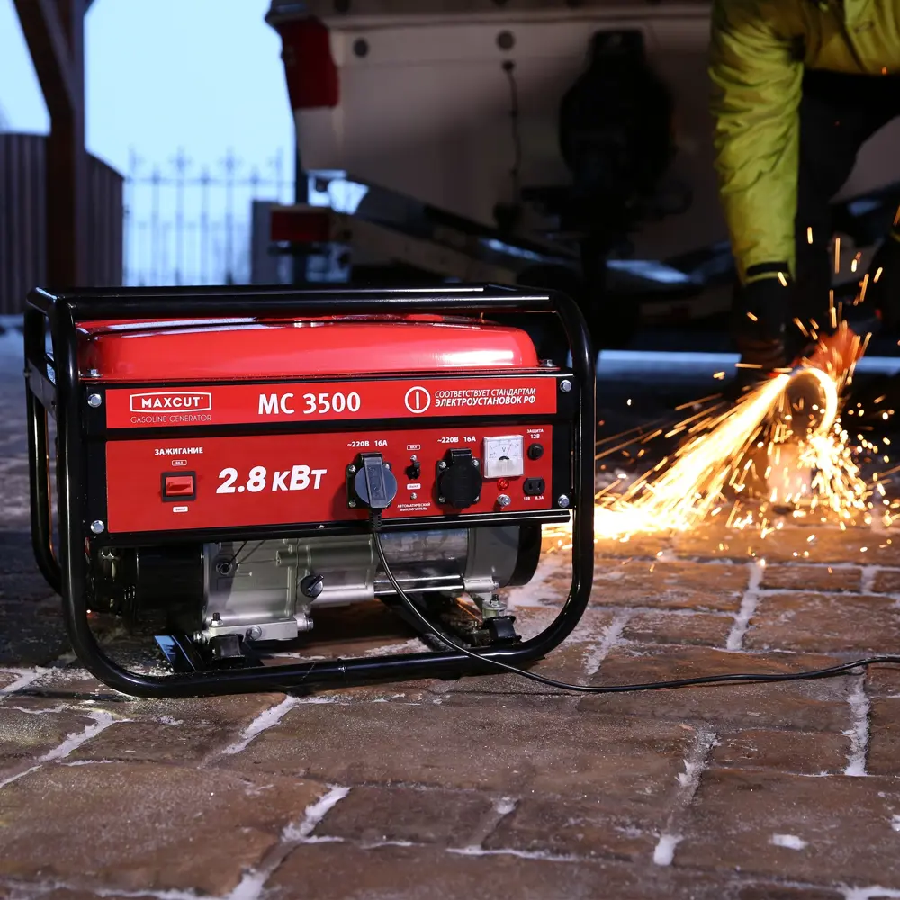 Генератор бензиновый Maxcut MC 3500 2.5 кВт STLM-2091447 - Вид №5