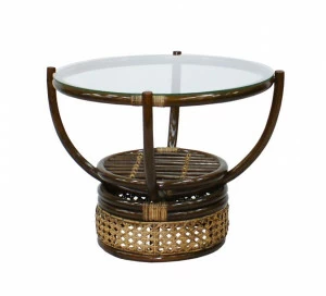 Столик приставной, ротанг Basis ЭКО ДИЗАЙН ПЛЕТЕНАЯ 009729 Бежевый;коричневый