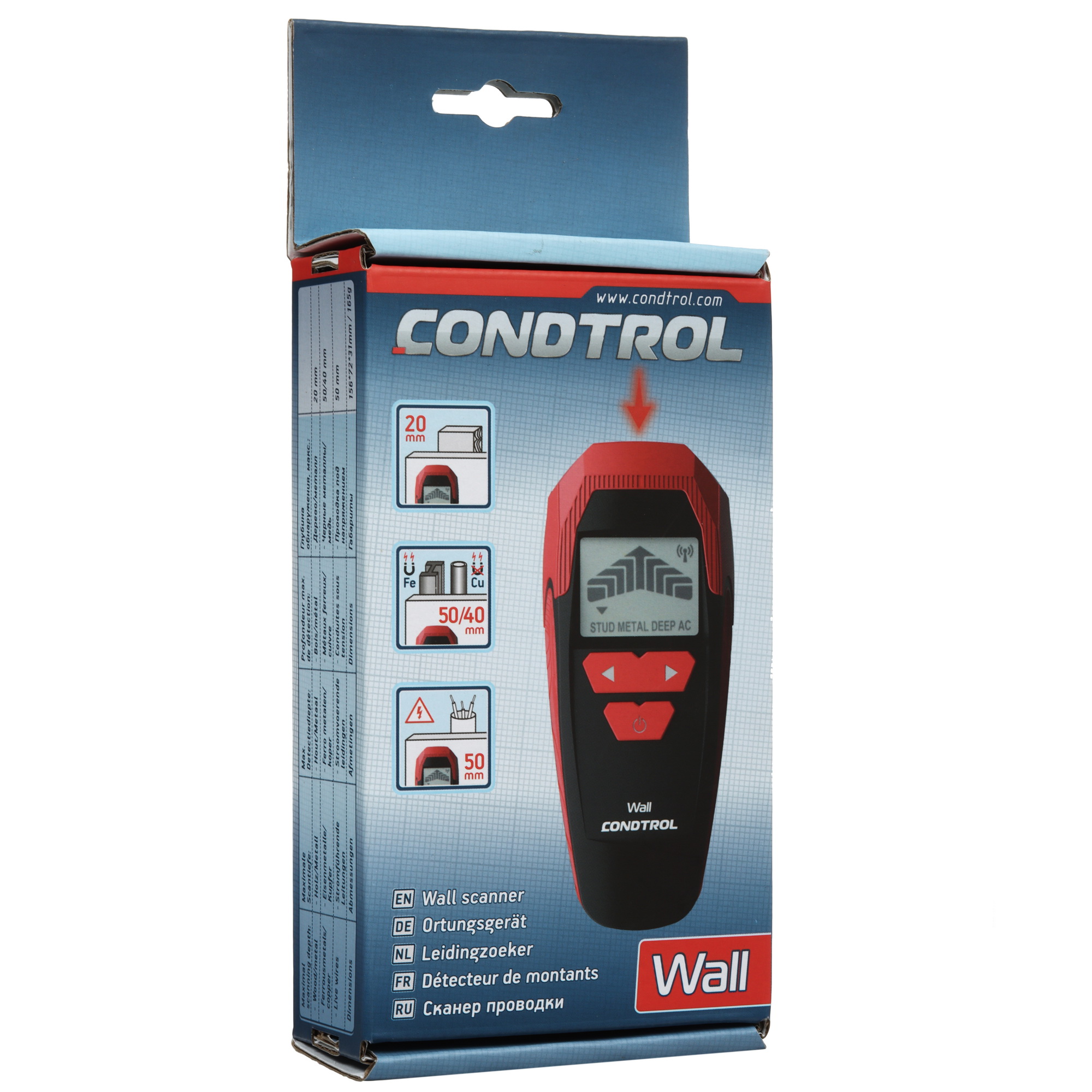 Детектор металла (проводки) Condtrol Wall 1063115 STDN-0013484 - Вид №7