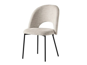 Тканевый стул с открытой спинкой