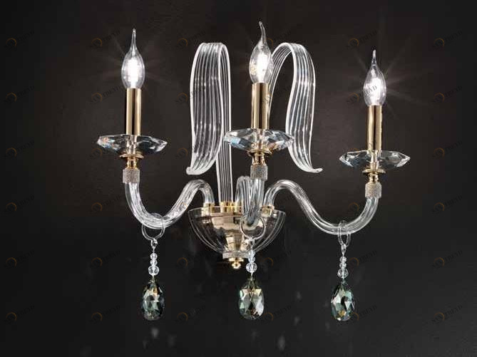 Euroluce Lampadari Настенный светильник из хрусталя с кристаллами swarovski® Amelie sun-id-1424532