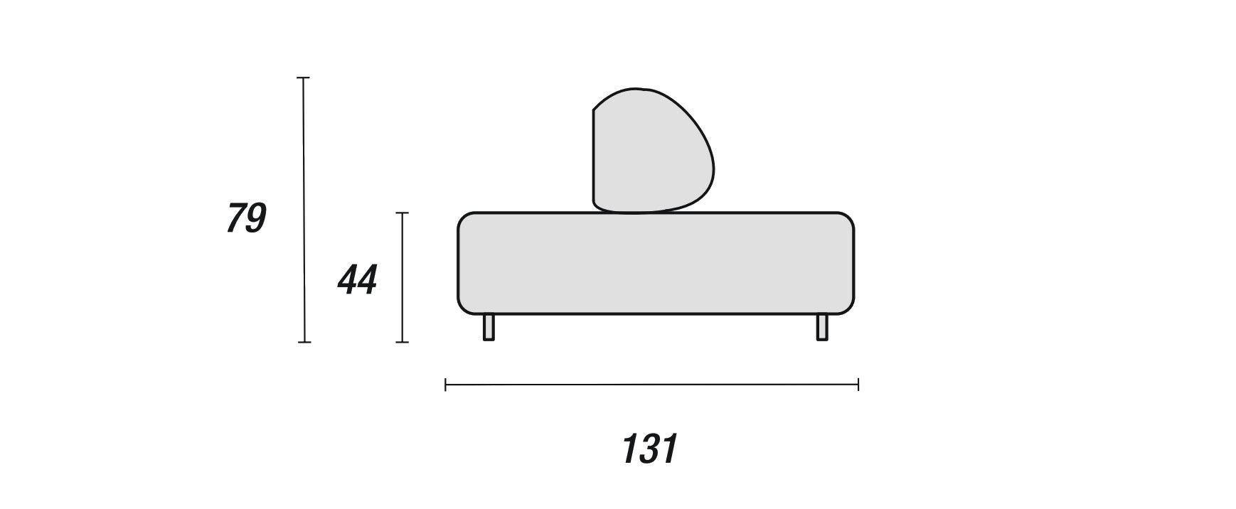 Ткань диван Ditre Italia ISLA ARCH-00141046 - Вид №13