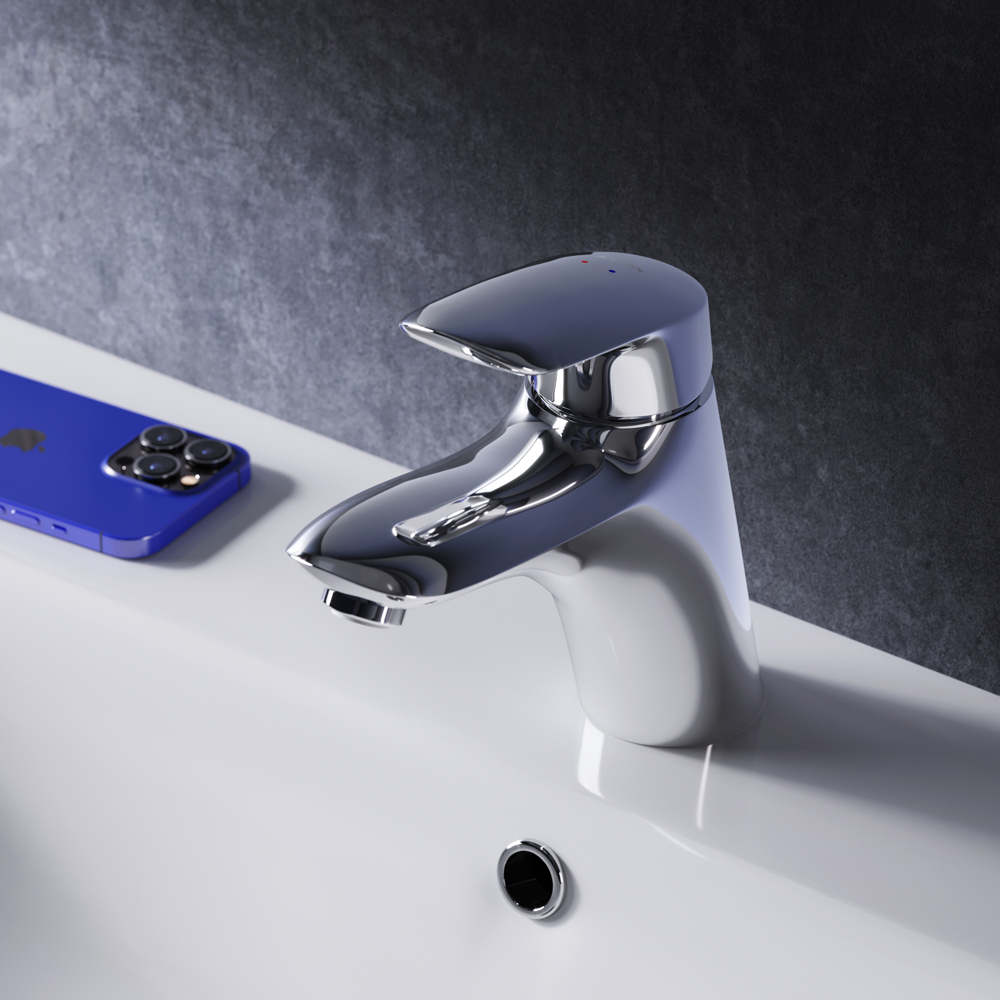 F5302132 смеситель для умывальника излив 146 мм хром шт AM.PM Bliss L