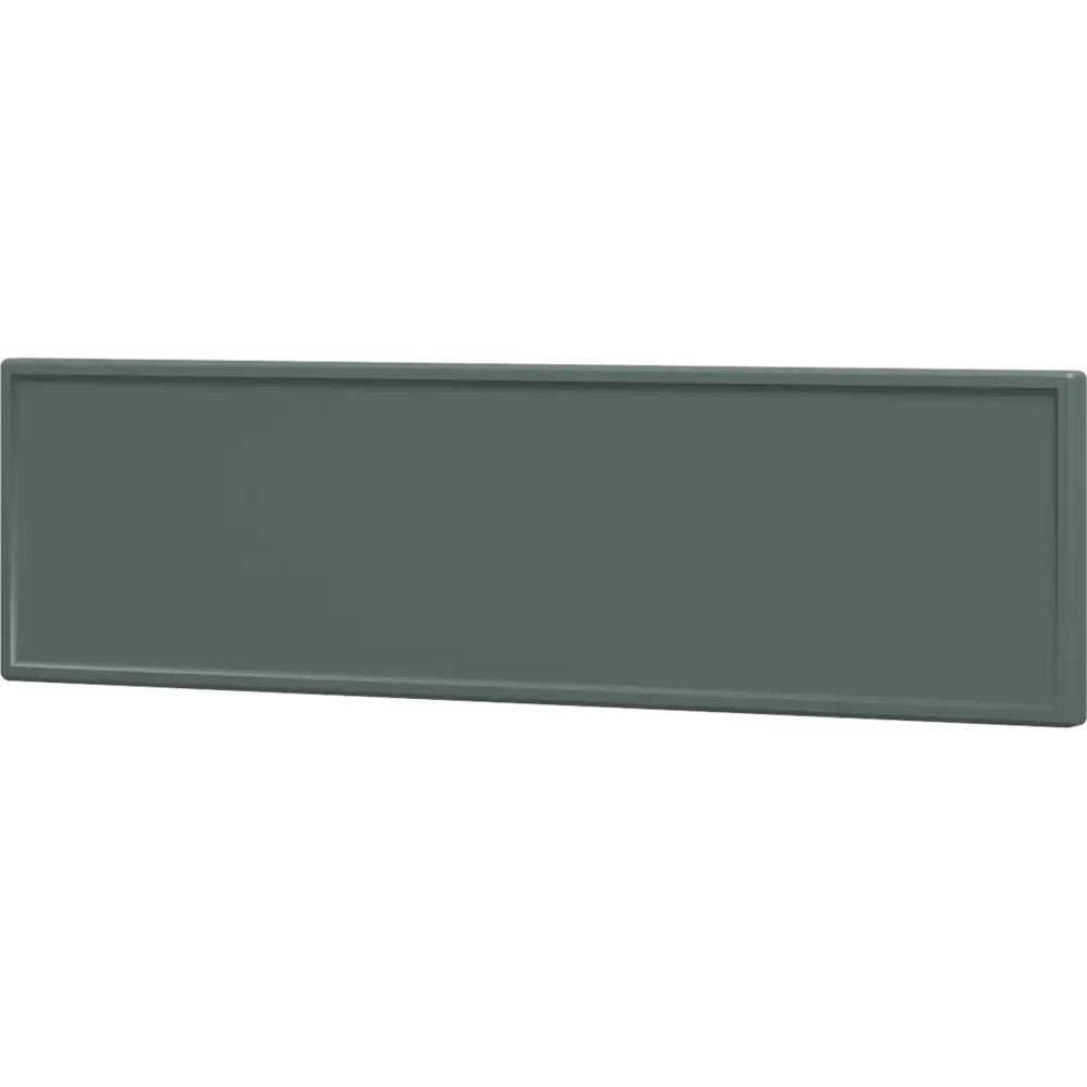 Фасад кухонного шкафа Инта 59.7x16.7 см KONSENSA МДФ цвет зеленый 89417490 STLM-2158522 Инта зелёная - Вид №1