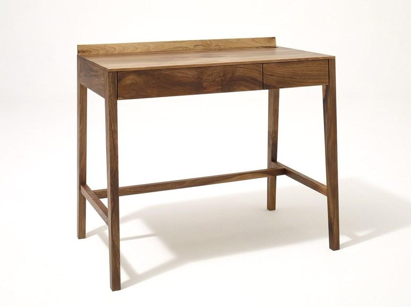 sixay furniture Прямоугольный письменный стол из массива дерева с ящиками Theo sun-id-1497103 - Вид №5