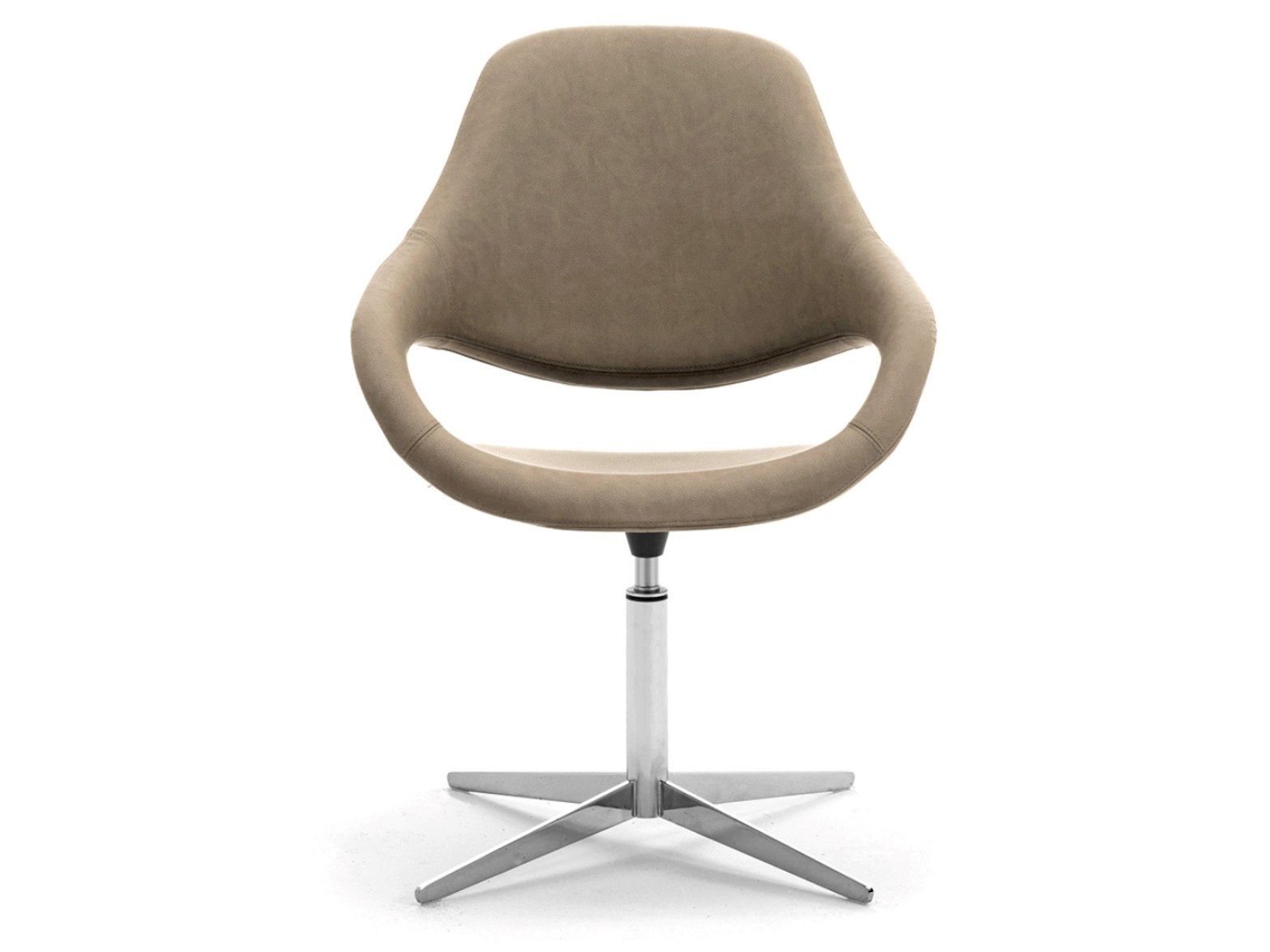 Спицевое кресло из искусственной кожи с подлокотниками Leyform Samba ARCH-00043613 - Вид №2