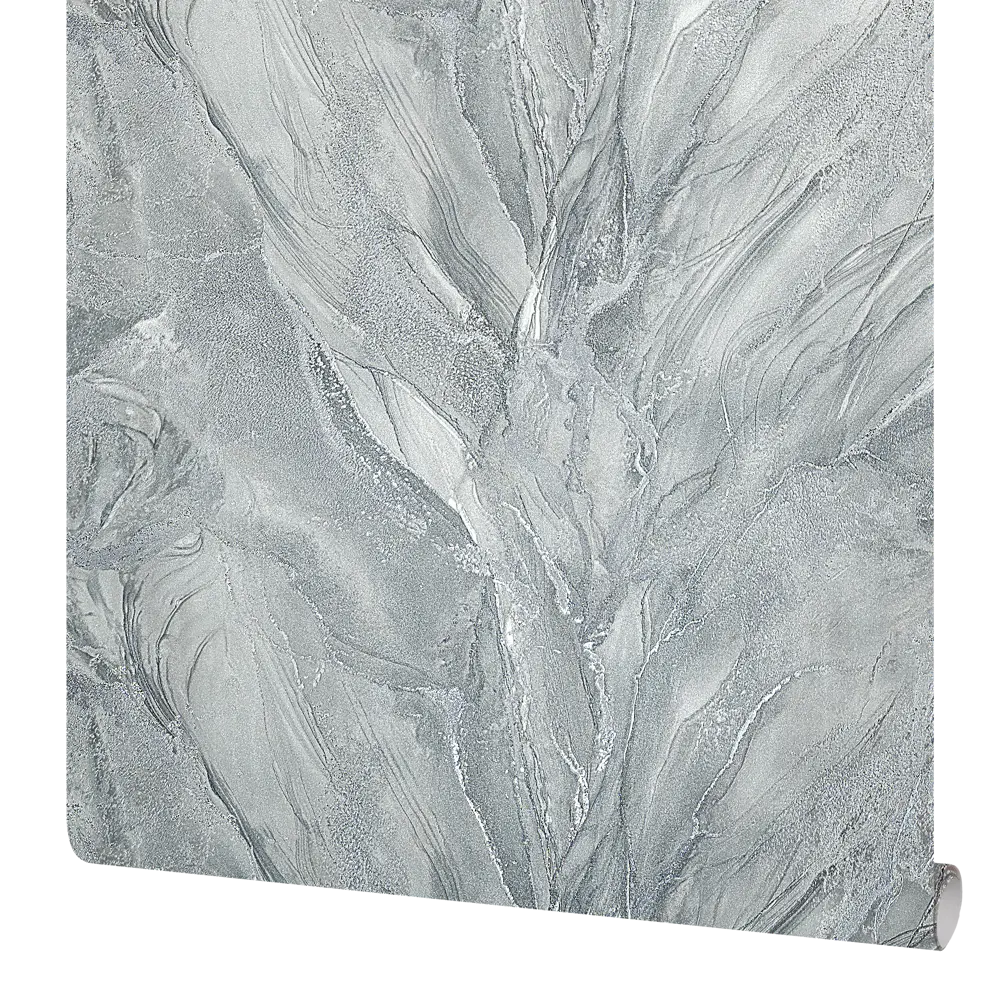 Victoria Stenova Prestige: Серо-серебристые флизелиновые обои для современного интерьера 89423714 STLM-1563382