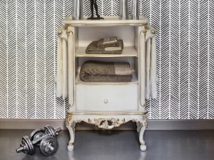 Grifoni Silvano Деревянный шкаф для ванной с ящиками