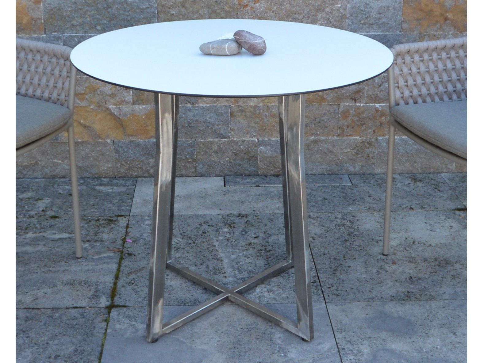 Круглый ламинированный садовый стол FISCHER MÖBEL Люкс ARCH-00077072 - Вид №4