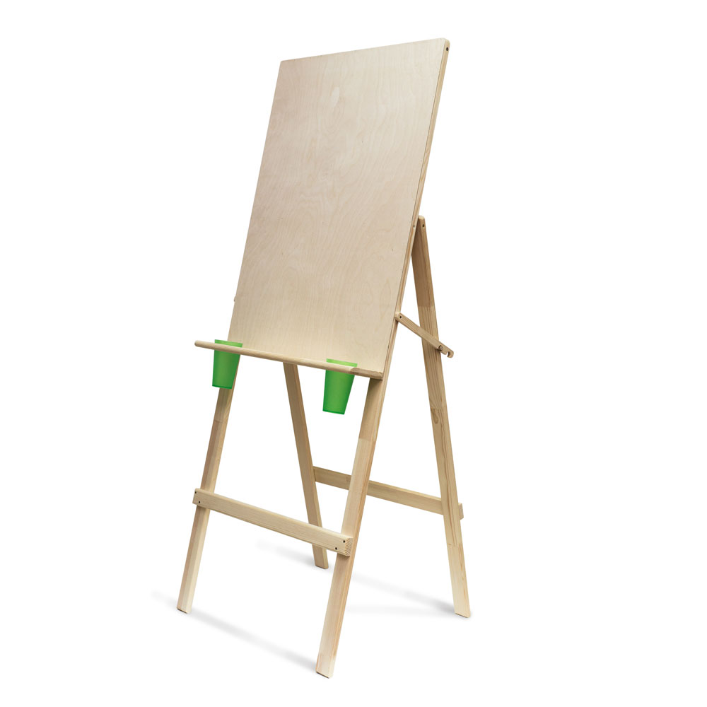 113032 Мольберт "Хлопушка" сосна 160х60х74 см Малевичъ 