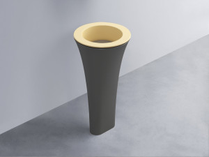 AMLA45-CN+AMPILT-AN+AMCOLT-CM Раковина Amedeo Tondo отдельностоящая cielo Enjoy + Amedeo