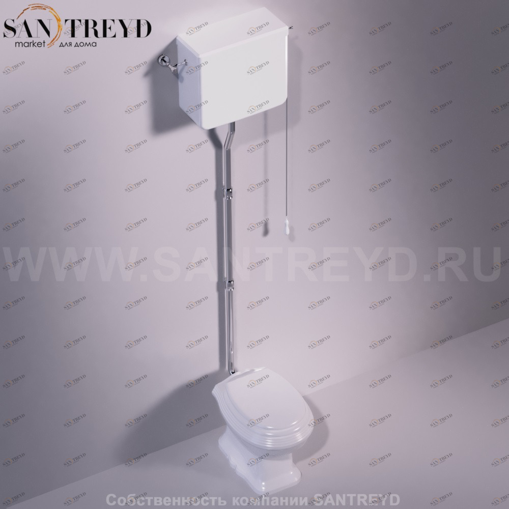 AR802BIANCO Бачок для унитаза Белый Simas Arcade Италия