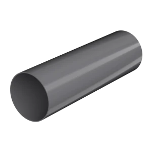 Труба Verat 1 м цвет серый, глянец