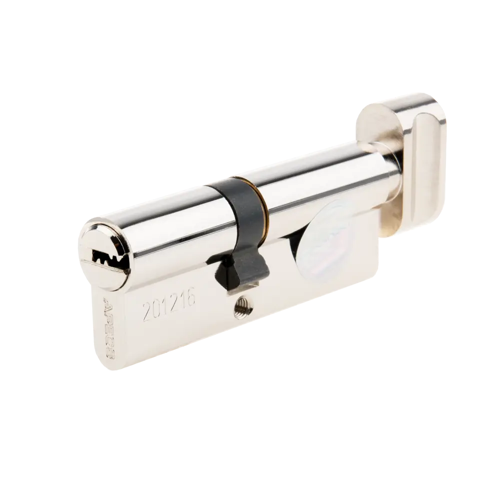 Цилиндровый механизм APECS Pro LM-80 с защитой от взлома, ключ-вертушка 84168046 SM STLM-0046661