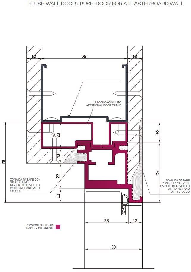 PLAN® Распашная дверь из алюминия и стекла заподлицо со стеной sun-id-1464541 - Вид №5