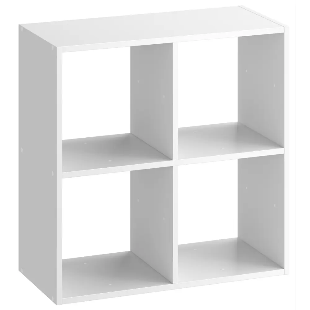 Стеллаж SPACEO KUB 2x2К, 70х70х31,7 см, цвет белый 82037477 STLM-2040904  - Вид №1