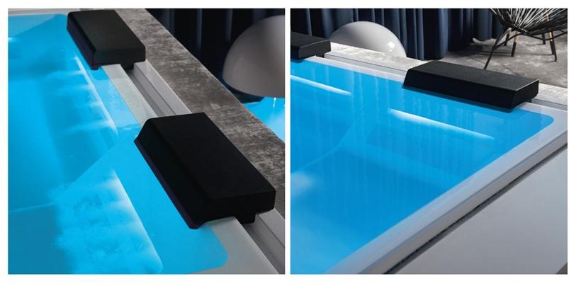 Gruppo Treesse Наземный мини-бассейн с гидромассажем Treesse ghost plus sun-id-1493719 - Вид №4