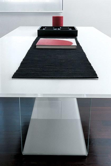 Sovet italia Прямоугольный стол из хрусталя Valencia sun-id-1356754 - Вид №5