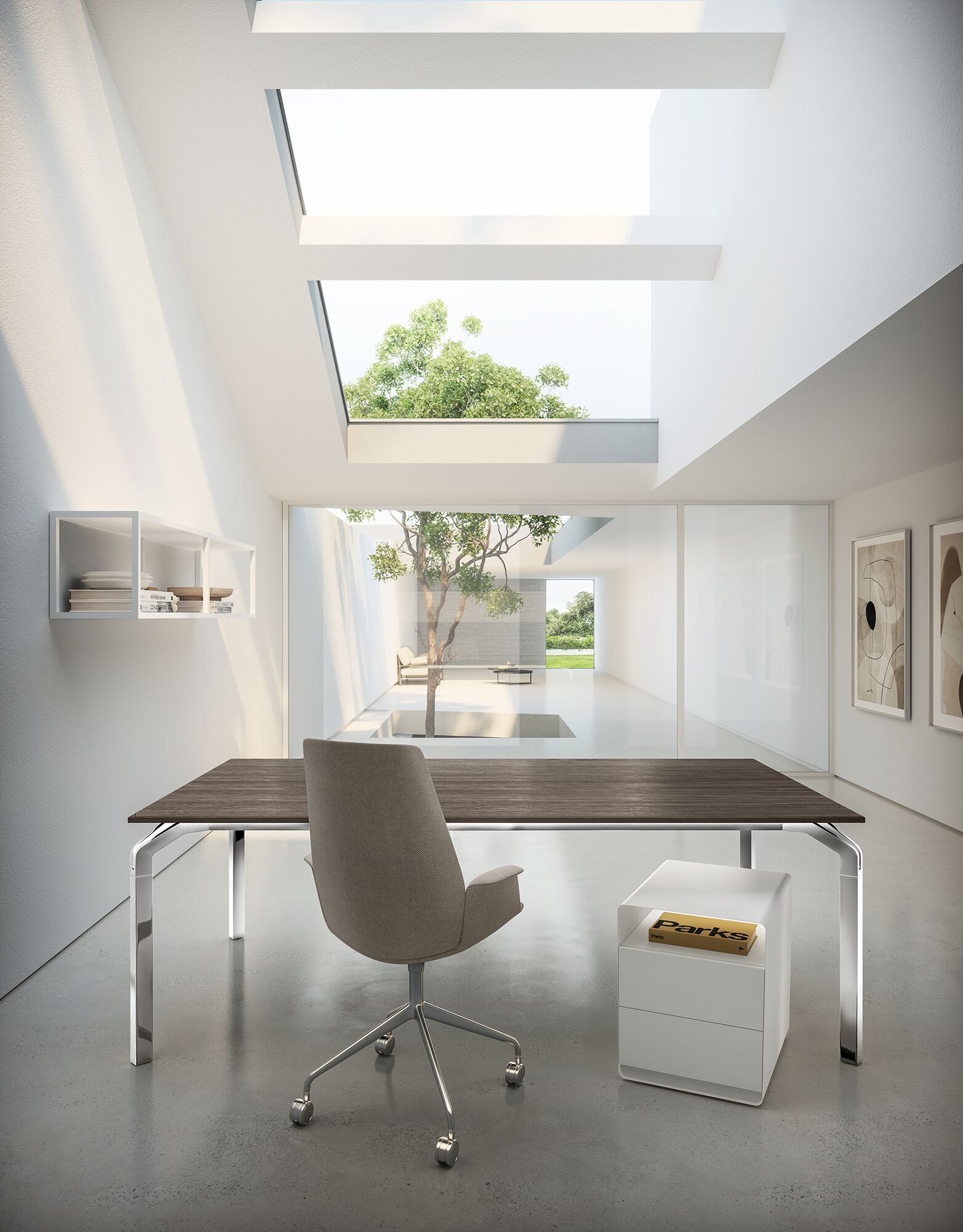 Стол / Стол для совещаний из шпона About Office йога ARCH-00106718 - Вид №2