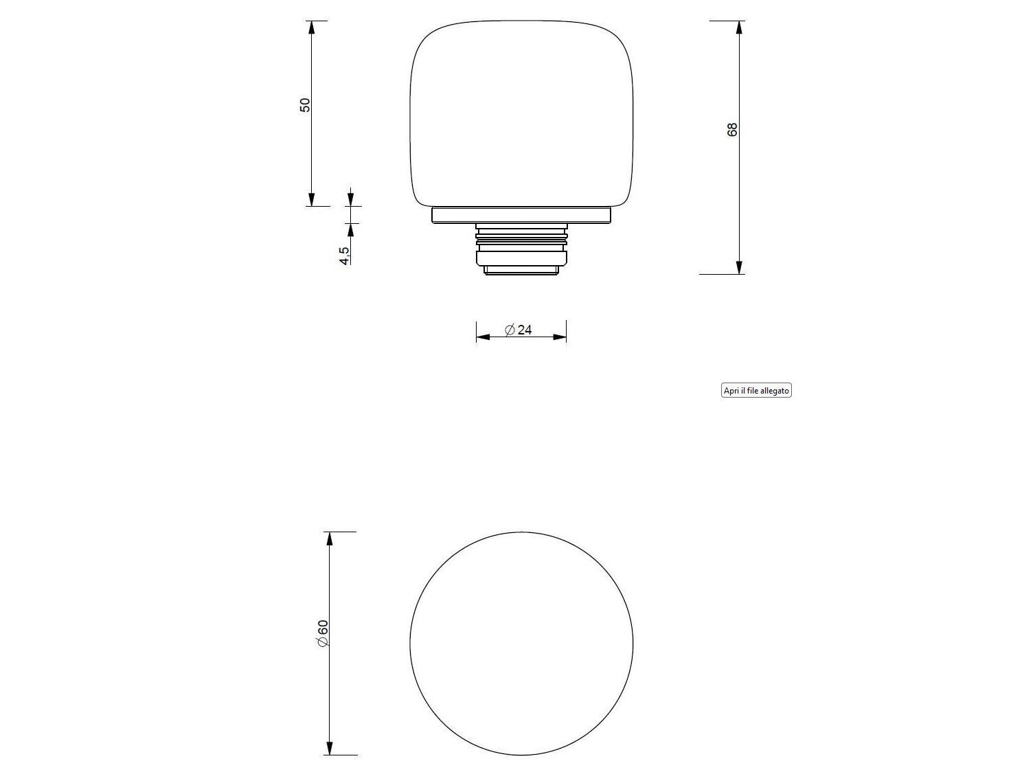 Дистанционное управление из муранского стекла Fantini Rubinetti Venezia by Venini ARCH-00139657 - Вид №2