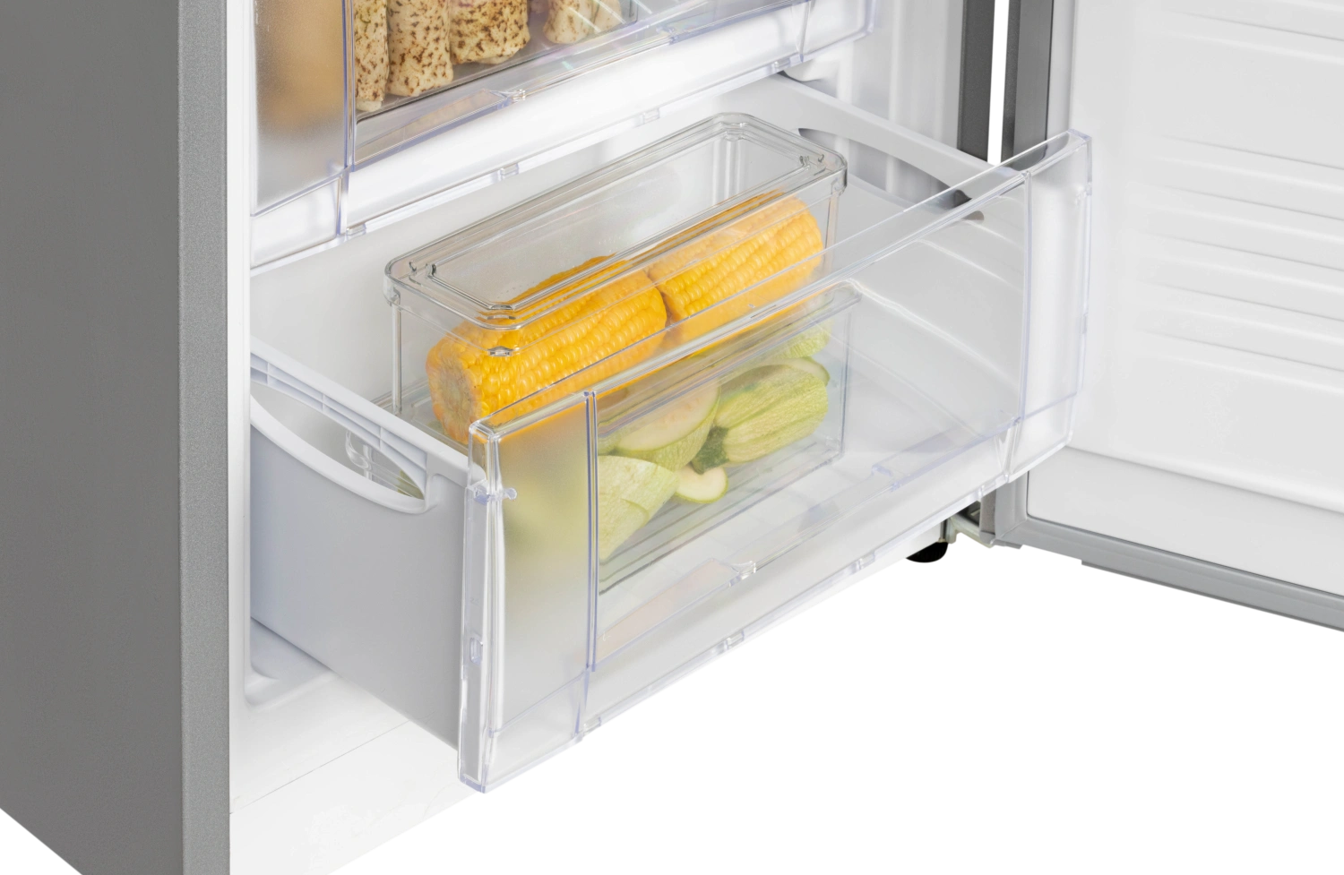 9293975 Морозильный шкаф  NORD DF 256 SAP серебристый STDN-0142000 - Вид №4