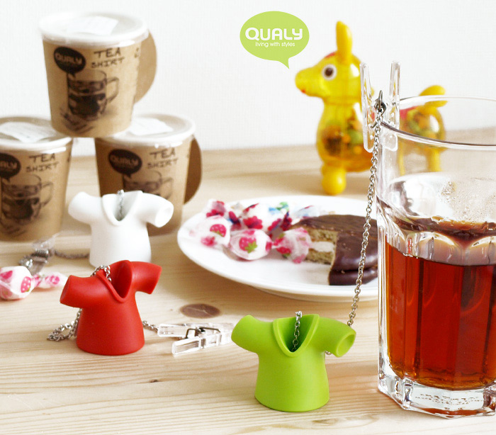 QL10099-RD Ситечко Пластмассовое Qualy Великобритания  - Вид №5