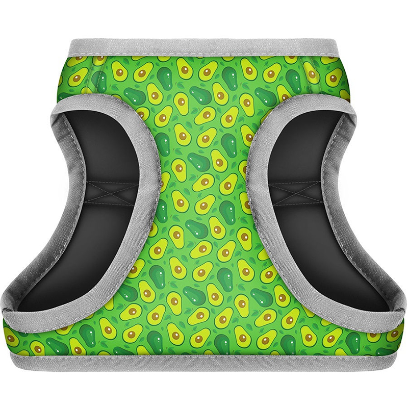 ПР0053668 Шлейка для собак Waudog с рисунком Авокадо (S1, обхват груди 40-45см, обхват шеи 29-31см) COLLAR  - Вид №1