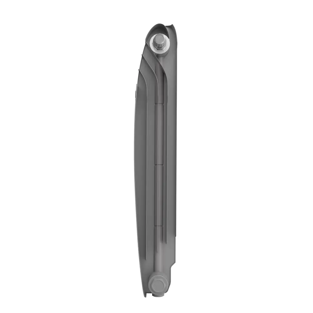 Радиатор секционный Royal Thermo Biliner 500/87 8 секций нижнее подключение биметалл серый Отсутствует STLM-2180442 - Вид №2