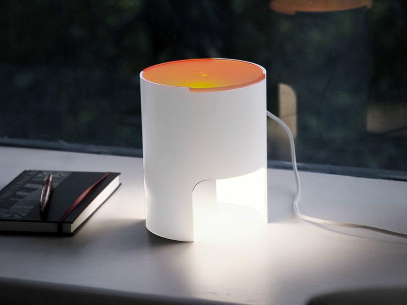 Martinelli Luce Настольная лампа из алюминия  804/bi/bi  - Вид №1