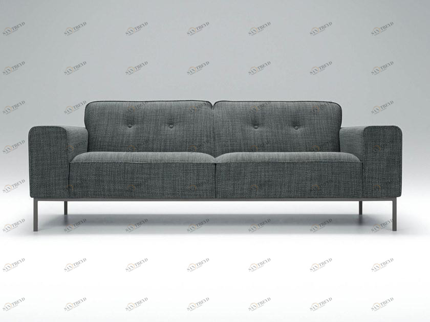 Sits Стеганый диван, обитый 3-х местной тканью Ville sun-id-1397545