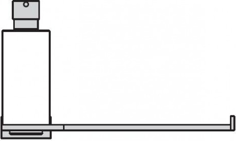 B1674.NM Полотенцедержатель с дозатором DESIGN настенный COLOMBO LOOK Colombo Design - Вид №1