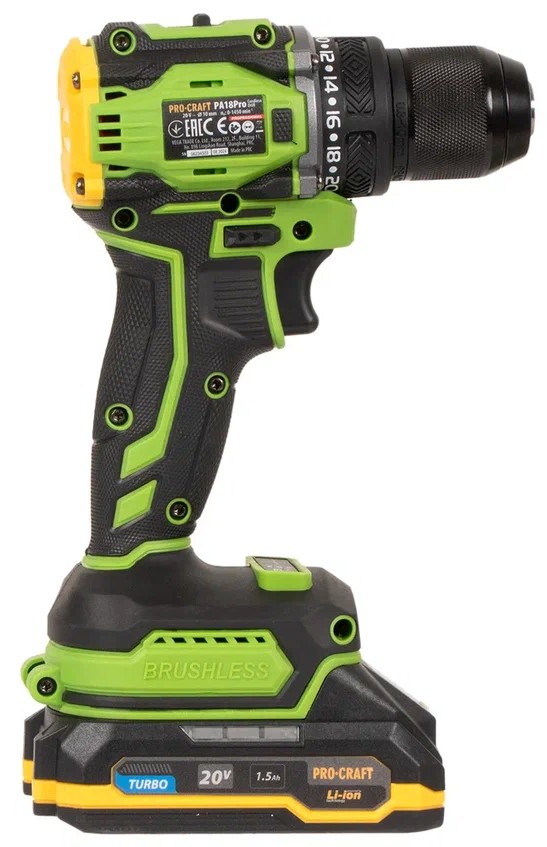 Шуруповерт Procraft PA18LiPro 9277898 STDN-0016771 - Вид №2