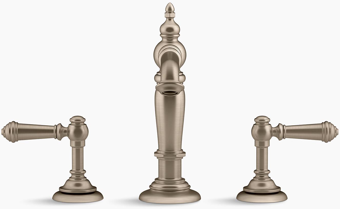 KOHLER Ручки для раковины Artifacts K-98068-4-BN  - Вид №3