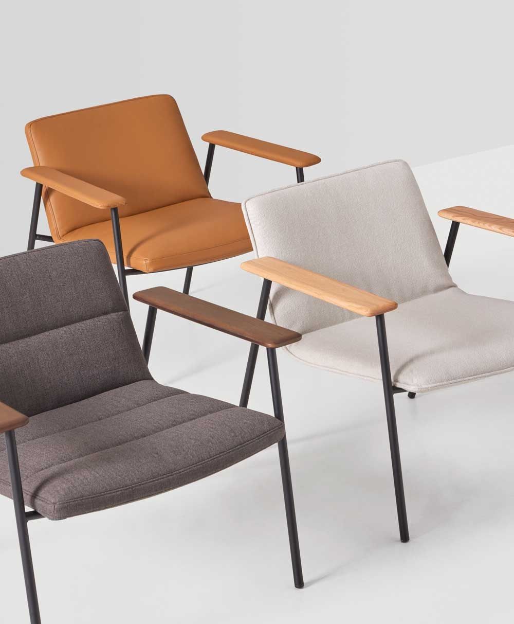 Тканевое кресло с подлокотниками INCLASS Xail ARCH-00117461 - Вид №6